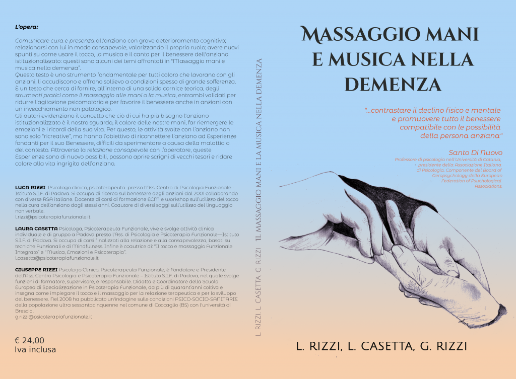 libro massaggio mani demenza