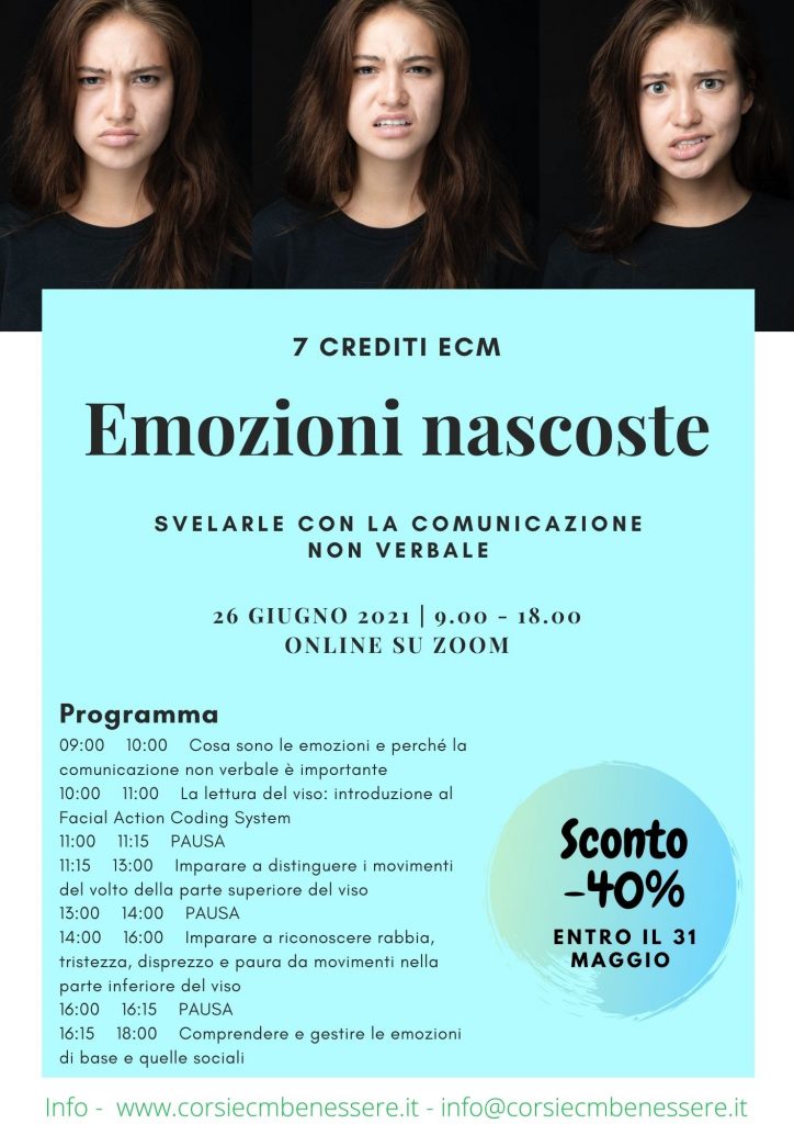 volantino corso comunicazione non verbale